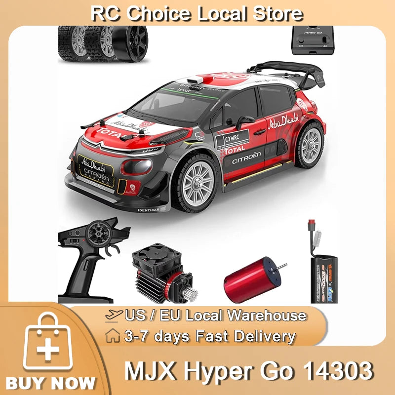 BEYONDSKYCE RC Drift Car 2.4GHz High Speed Brushless 4WD