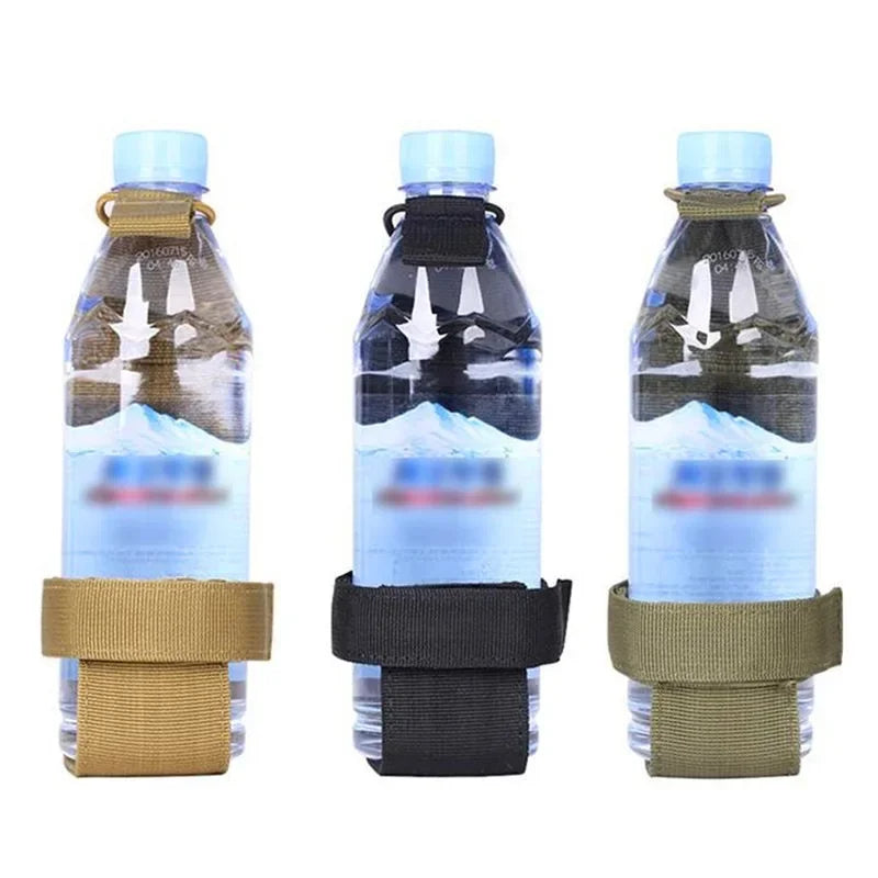 Molle Water Bottle Holder Belt Nylon Carrier for Outdoor Activities