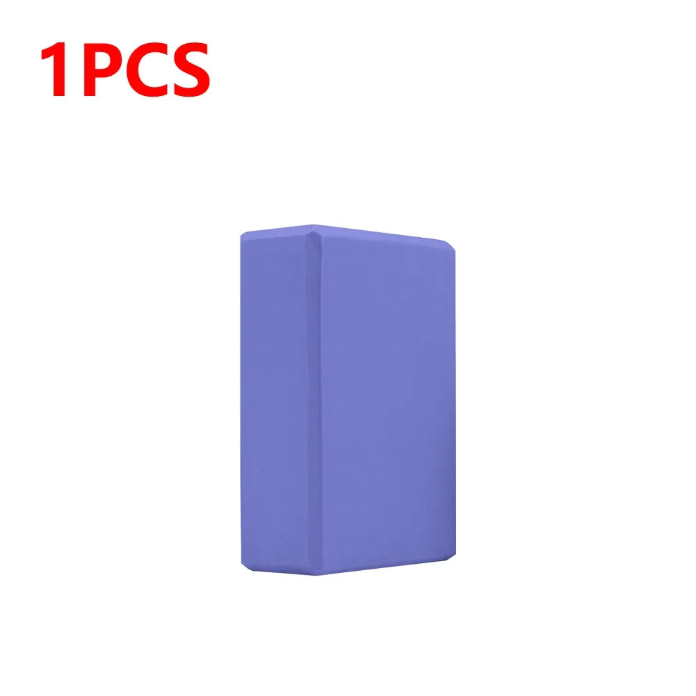 Yoga Blocks Cubes Pilates Bricks Reinforcement Mats Fitness EVA