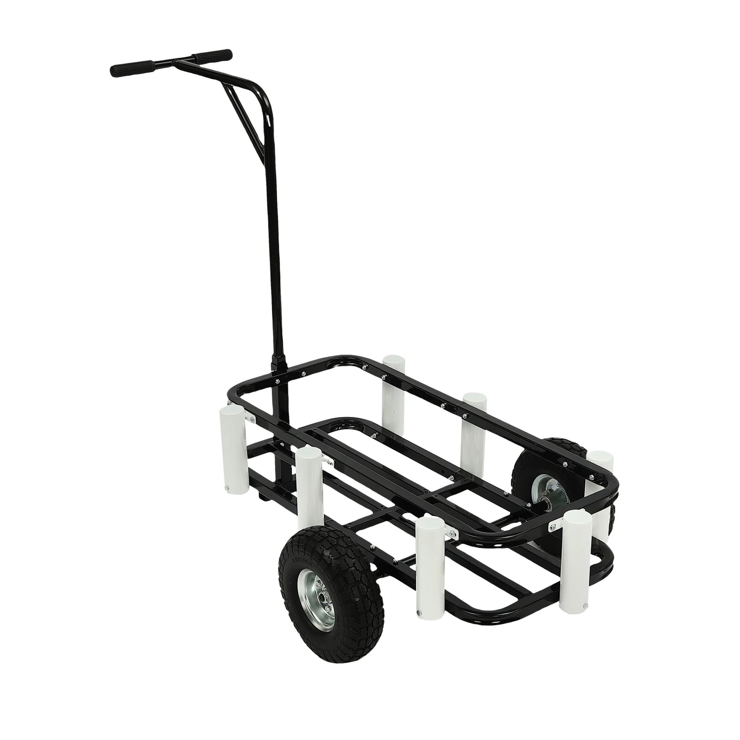 Beach Fishing Cart With Two Large Wheels And Carbon Steel