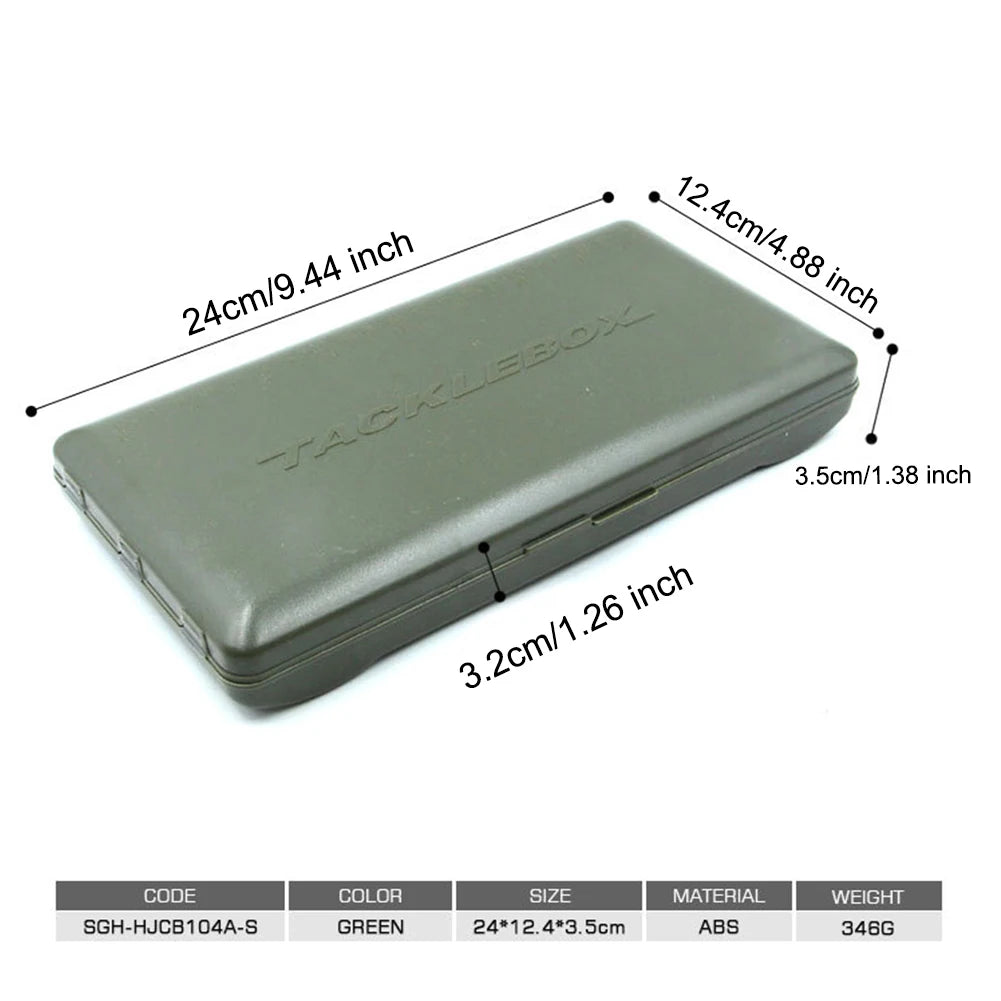 MOJOYCE Magnetic Carp Fishing Rig Storage Case Tackle Organizer