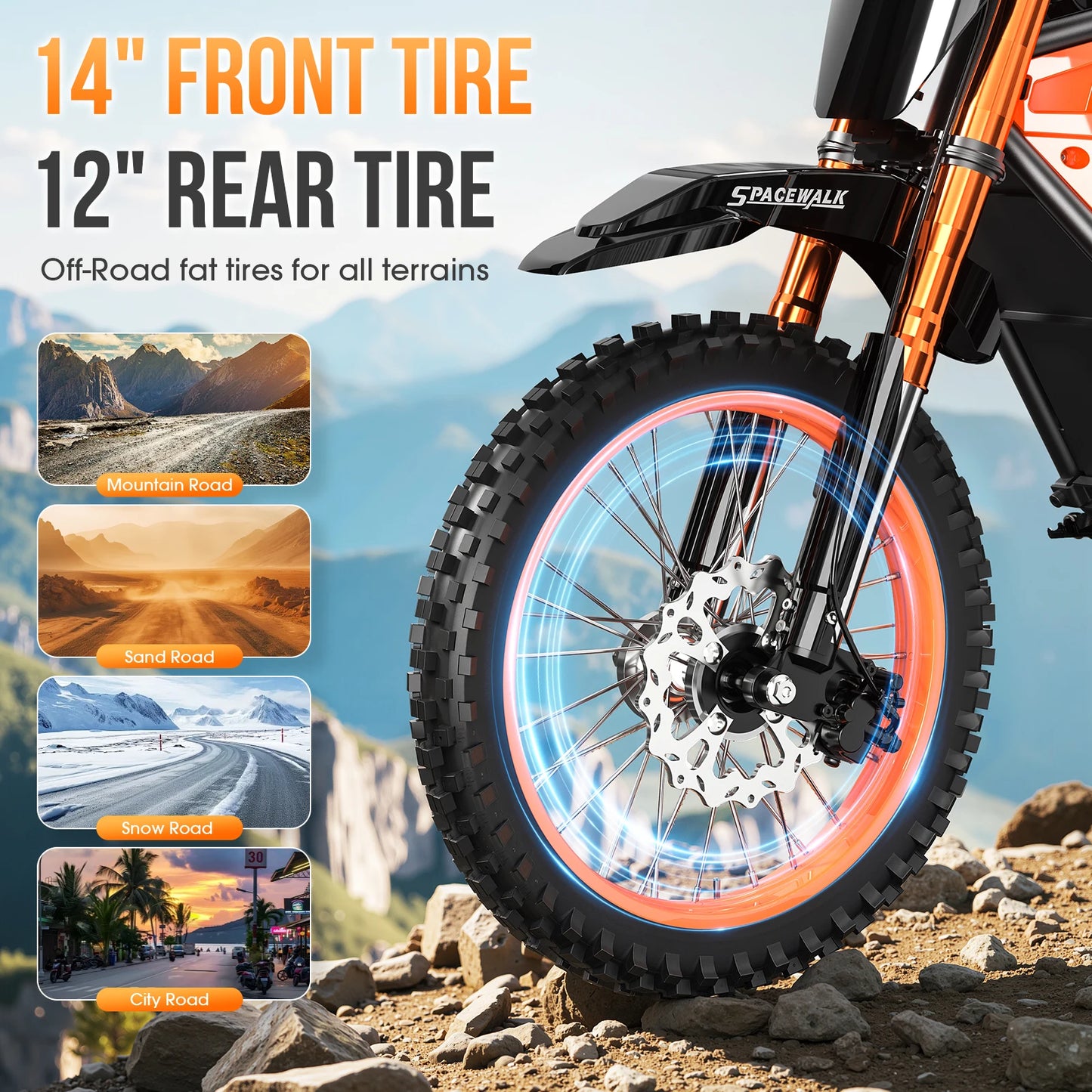 EILLEO SPACEWALK EB007 Electric Dirt Bike For Adults And Teens