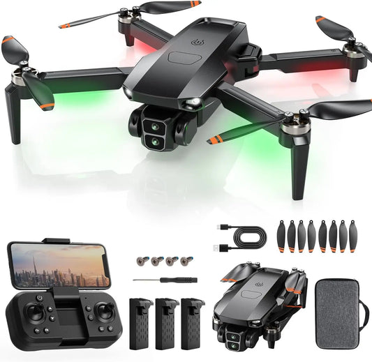 4K Drone With 60 Minute FPV Foldable Quadcopter Gesture Control