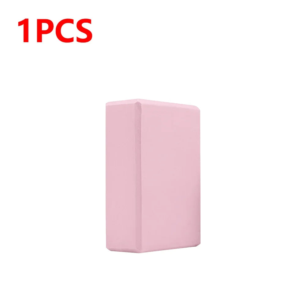 Yoga Blocks Cubes Pilates Bricks Reinforcement Mats Fitness EVA