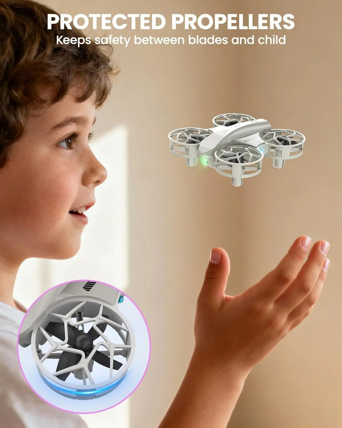 Mini Drone for Kids and Beginners RC Quadcopter Altitude Hold