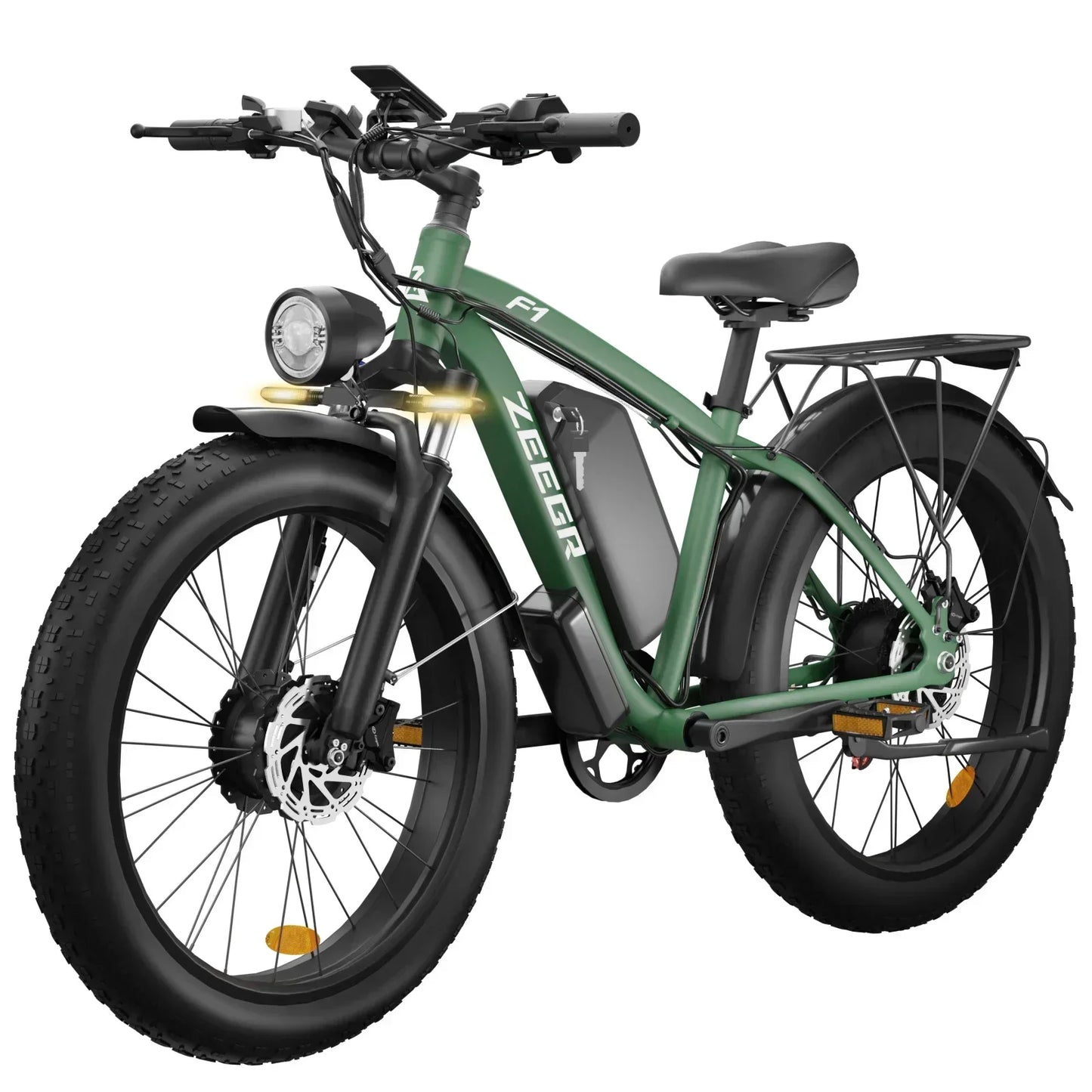 Electric Bicycle F1 2000W Dual Motor 48V 22.4Ah Battery