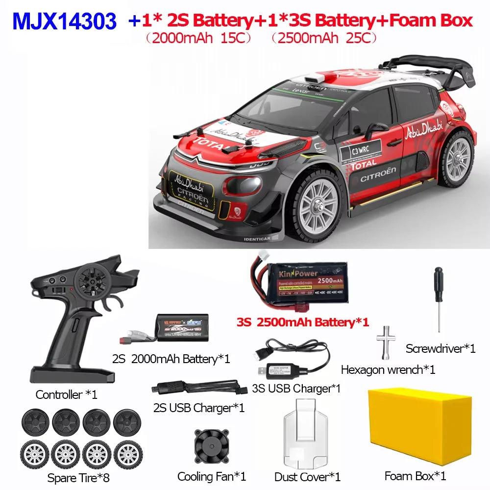 BEYONDSKYCE RC Drift Car 2.4GHz High Speed Brushless 4WD