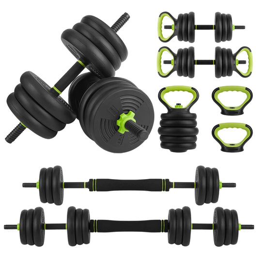 TWISTER.CK 4 In 1 Adjustable Dumbbells Home Gym Set