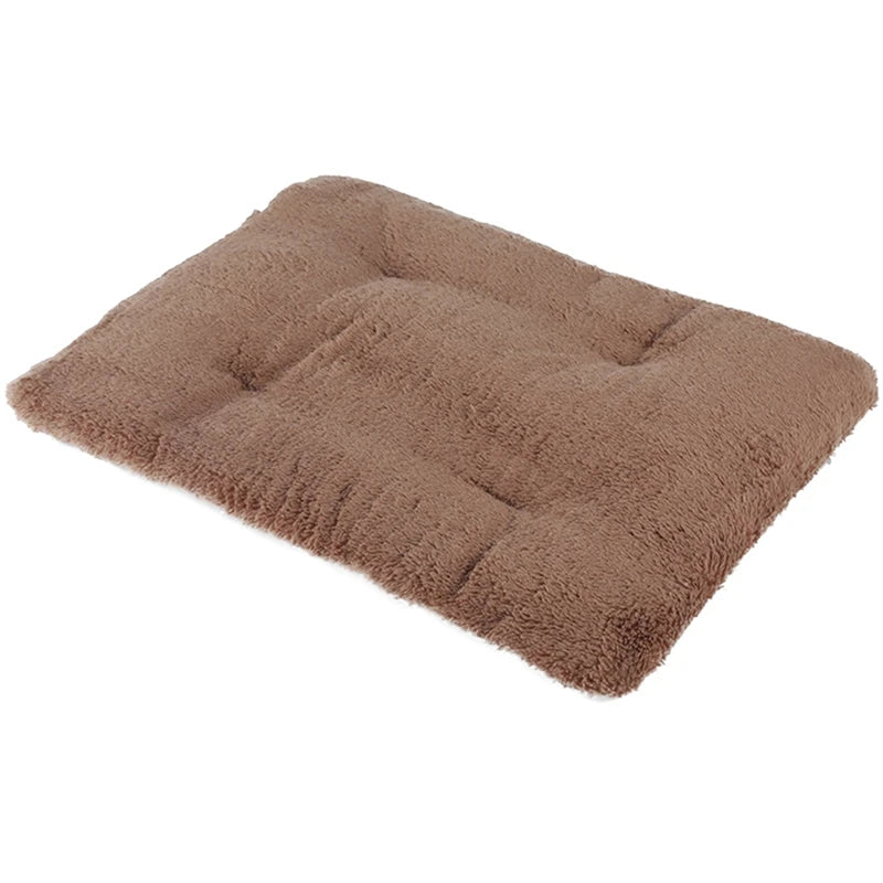 Premium Pet Heated Plush Dog Bed Mat Cats And Dogs