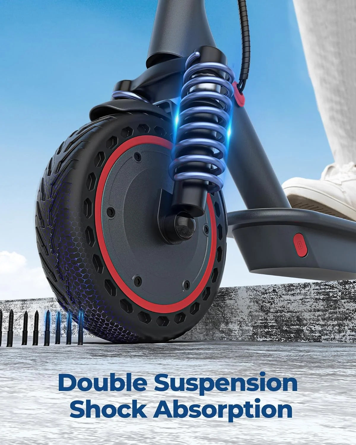 AOVOPRO AP07 Electric Scooter 40 To 60km Range App Control