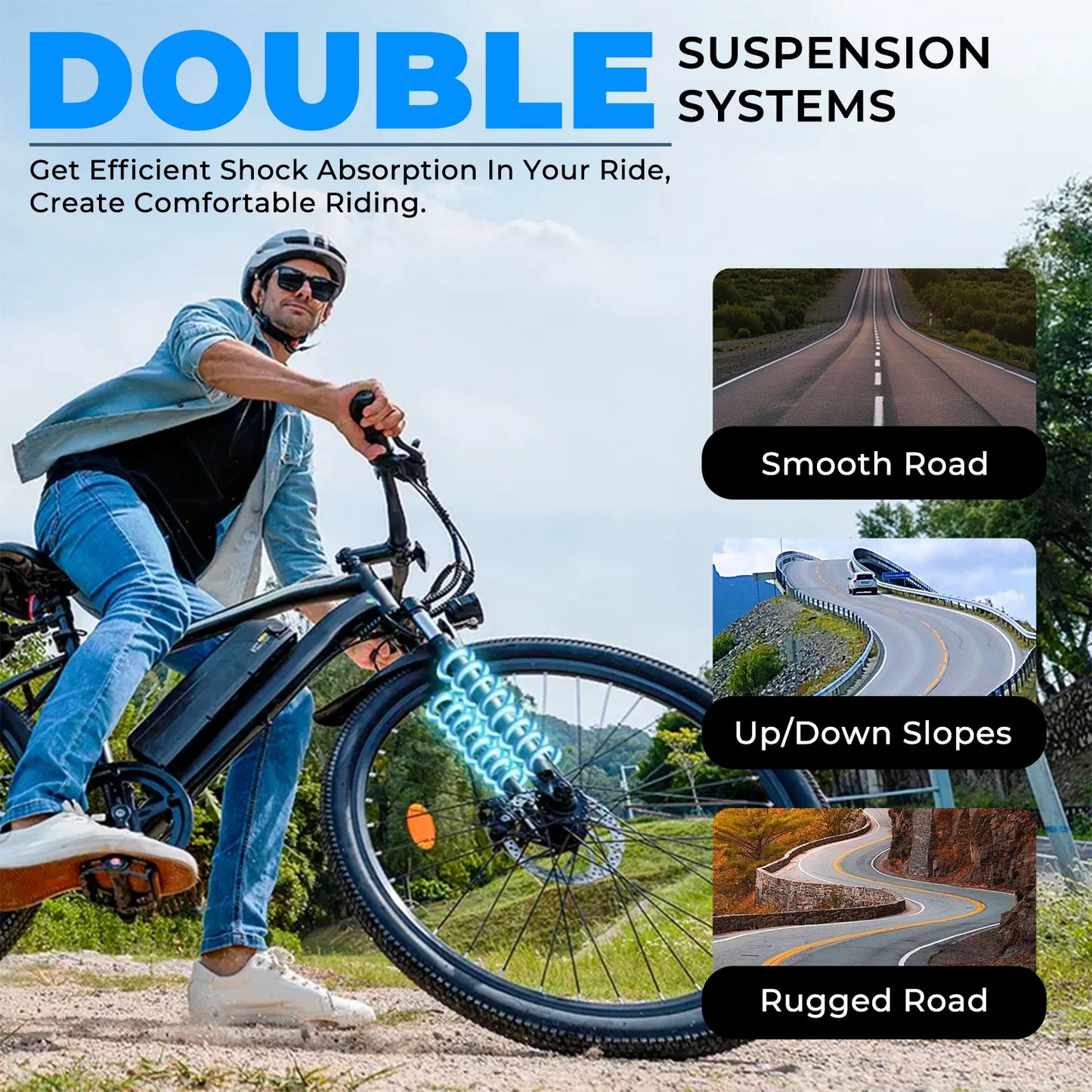 Terrosor Electric Fat Bike 350W Peak Mountain Ebike