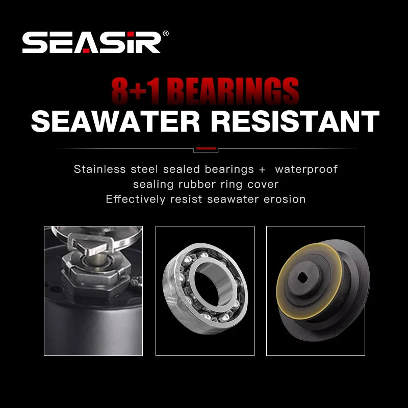 SeaSir Prospec Spinning Reel P Series Ultralight With Carbon Washers