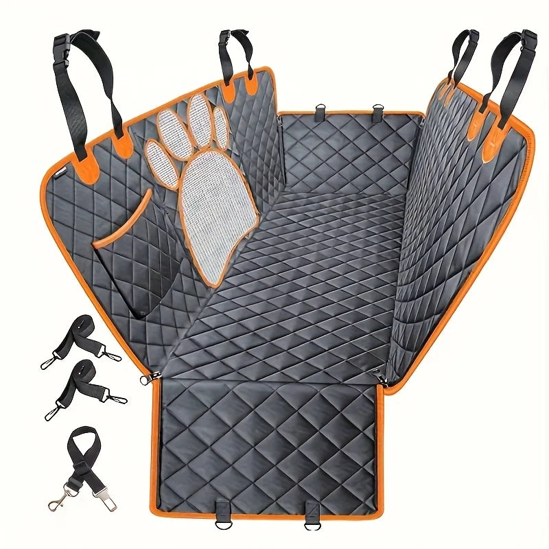 NONECN Dog Seat Cover Hammock Style Heavy Duty Waterproof