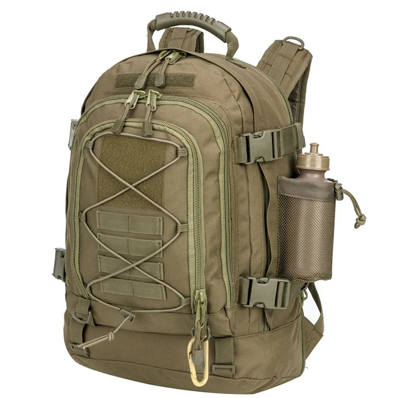 QCN Tactical Outdoor Backpack For Hiking And Camping Unisex