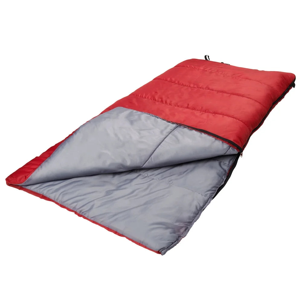 Warm Weather Sleeping Bag 50F Compact Travel Quilt