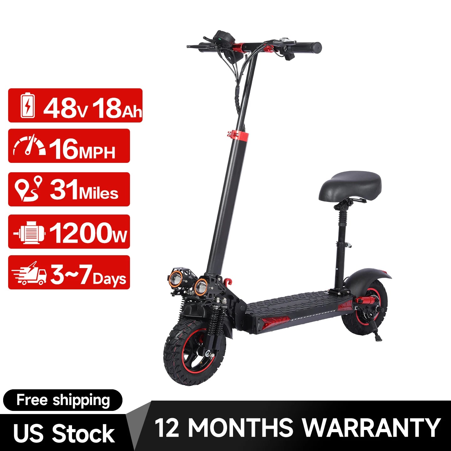 FREEBOY J01 Foldable 800W Electric Skateboard 48V Battery